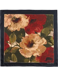 Lauren Ralph Lauren Fall Roses Square Scarf