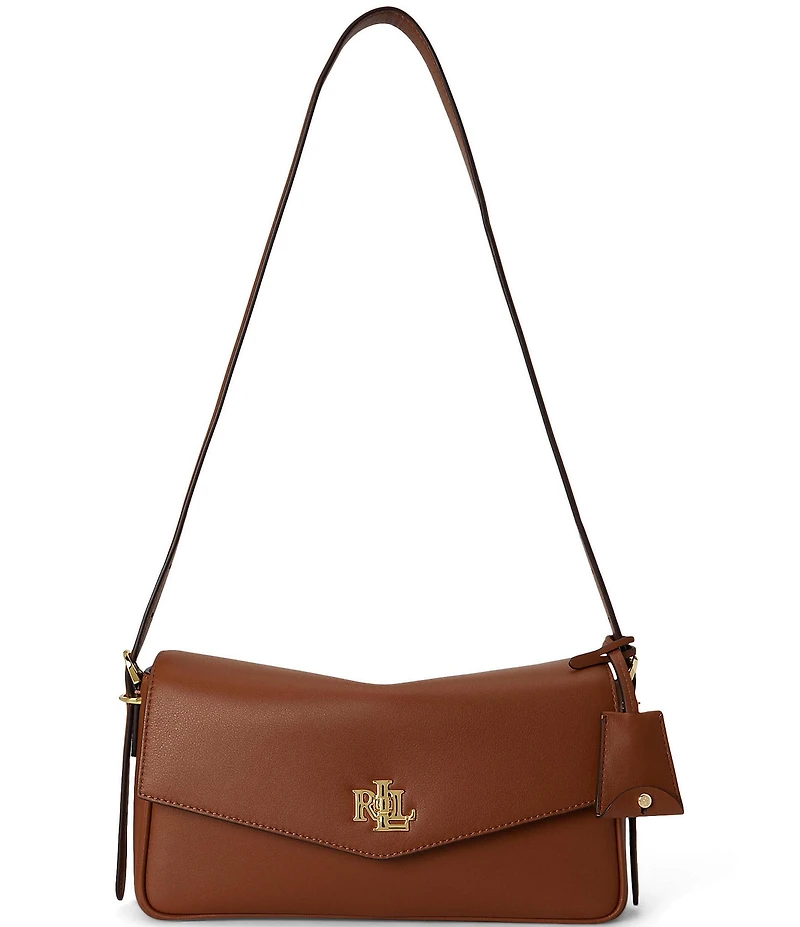 Lauren Ralph Lauren Farrah Nappa Leather Medium Shoulder Bag