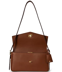 Lauren Ralph Lauren Farrah Nappa Leather Medium Shoulder Bag