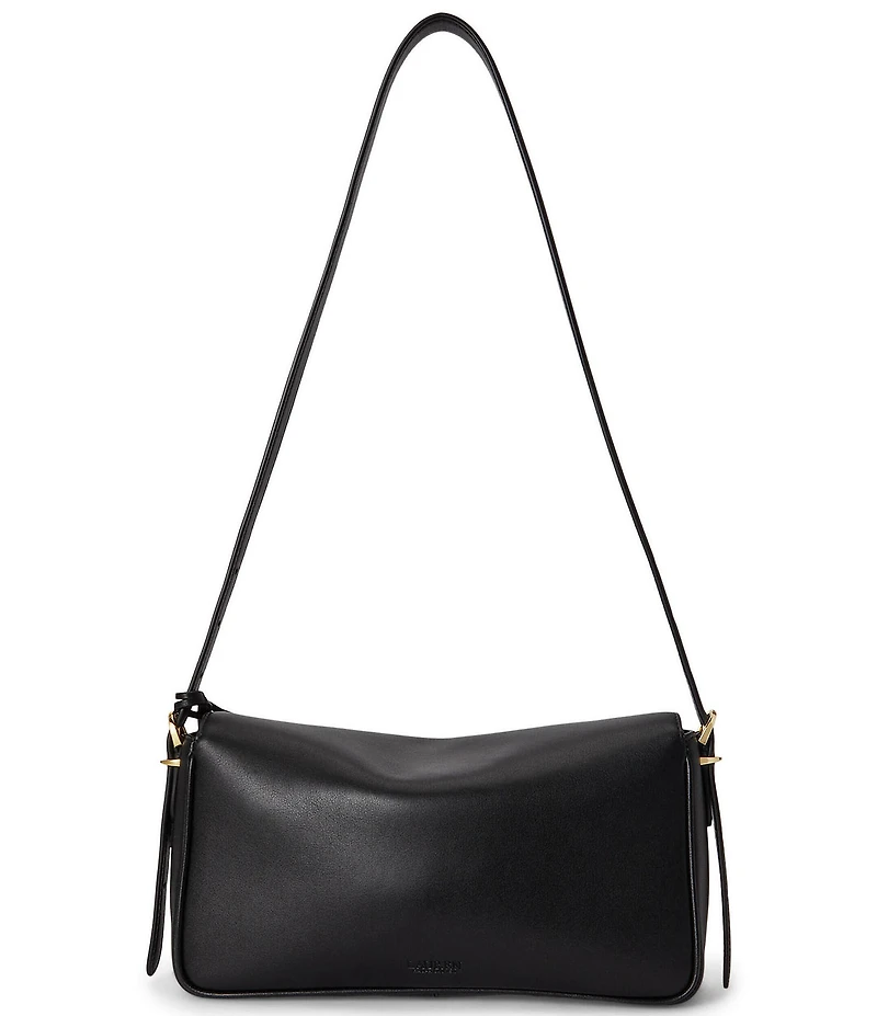 Lauren Ralph Lauren Farrah Nappa Leather Medium Shoulder Bag