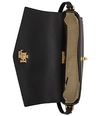 Lauren Ralph Lauren Farrah Nappa Leather Medium Shoulder Bag