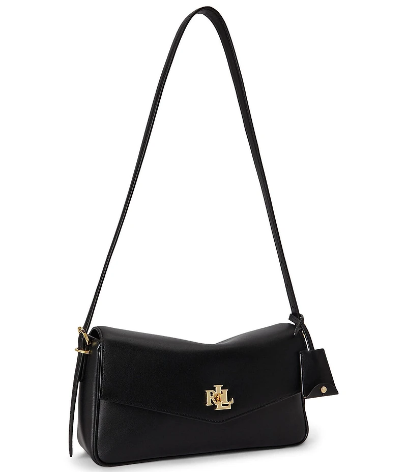 Lauren Ralph Lauren Farrah Nappa Leather Medium Shoulder Bag