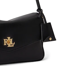 Lauren Ralph Lauren Farrah Nappa Leather Medium Shoulder Bag