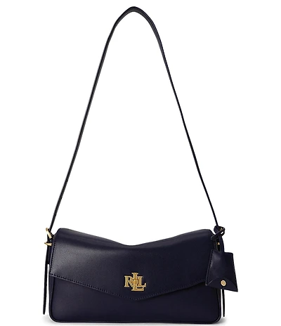 Lauren Ralph Lauren Farrah Nappa Leather Medium Shoulder Bag