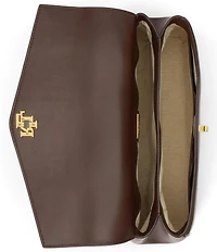 Lauren Ralph Lauren Farrah Nappa Leather Medium Soft Satchel Bag
