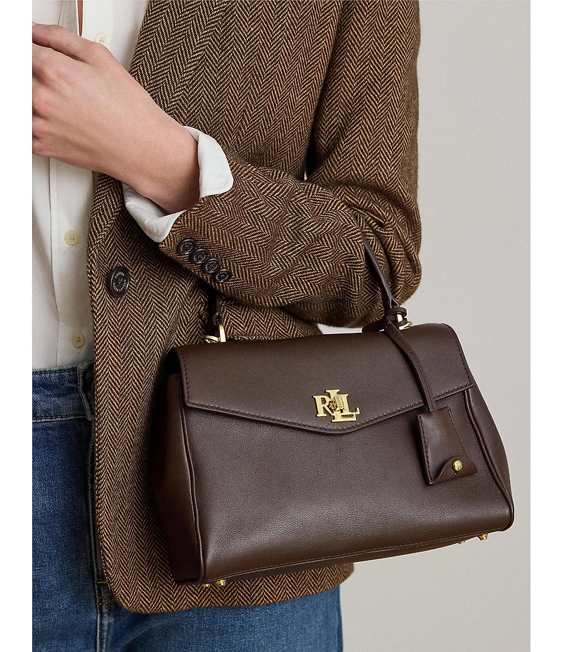 Lauren Ralph Lauren Farrah Small Soft Satchel Bag