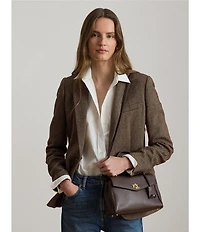 Lauren Ralph Lauren Farrah Small Soft Satchel Bag