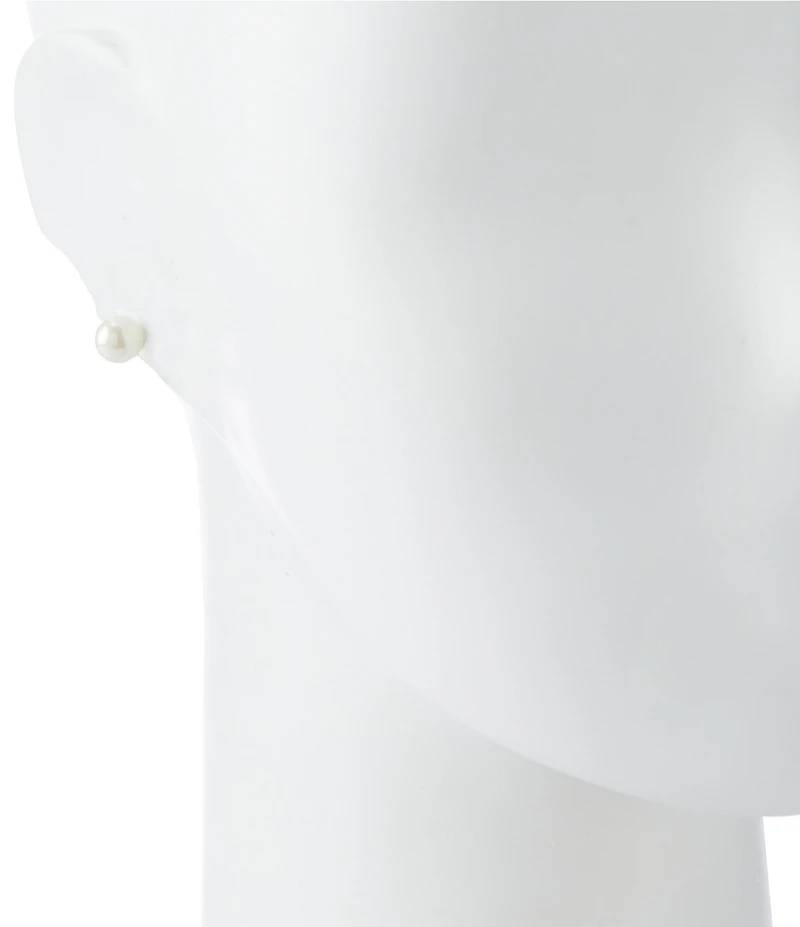 Lauren Ralph Lauren Faux Pearl Stud Earrings