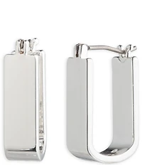 Lauren Ralph Lauren Flat Hoop Earrings