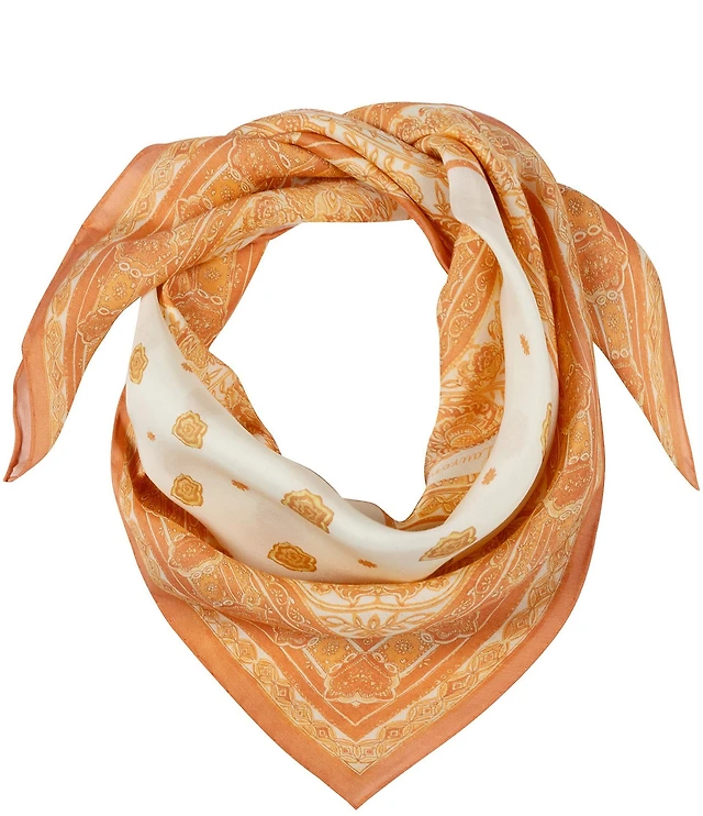 Lauren Ralph Lauren Fall Paisley Silk Square Scarf | Liberty  display picture 1
