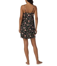 Lauren Ralph Lauren Floral Print Sleeveless Scoop Neck Woven Chemise