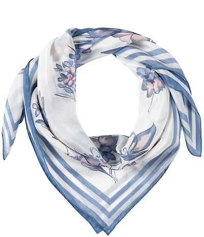Lauren Ralph Lauren Floral Print Square Scarf