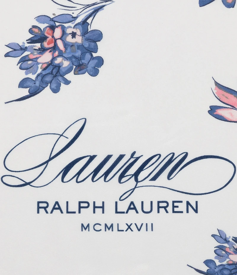 Lauren Ralph Lauren Floral Print Square Scarf