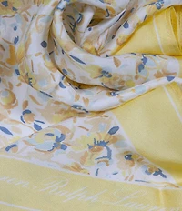 Lauren Ralph Lauren Floral Small Diamond Scarf