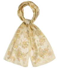 Lauren Ralph Lauren Floral Small Oblong Scarf