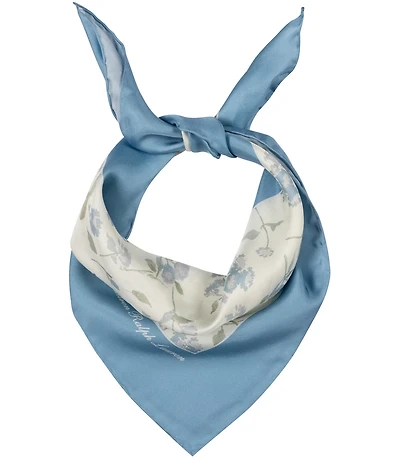 Lauren Ralph Lauren Floral Small Square Scarf