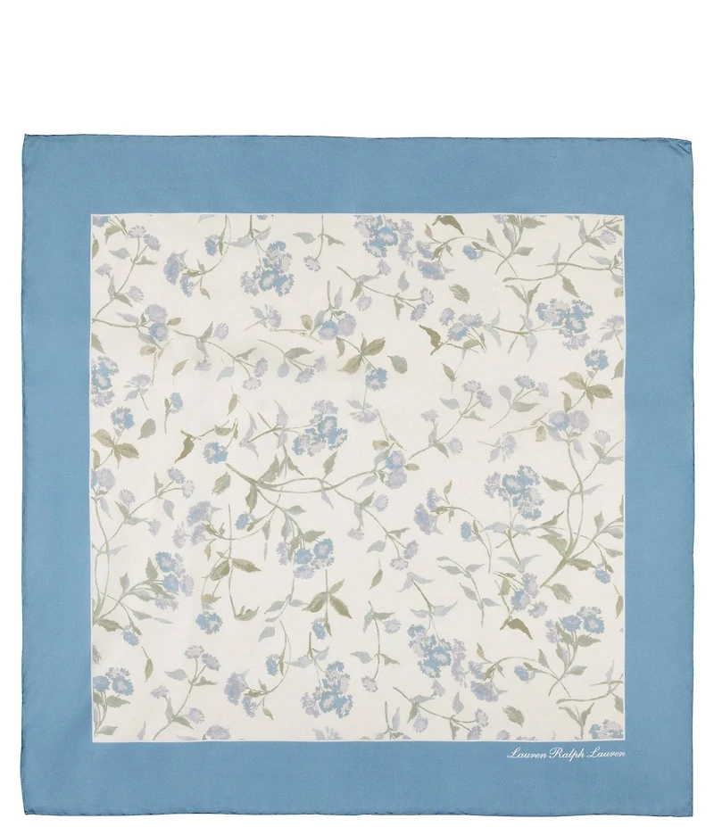 Lauren Ralph Lauren Floral Small Square Scarf