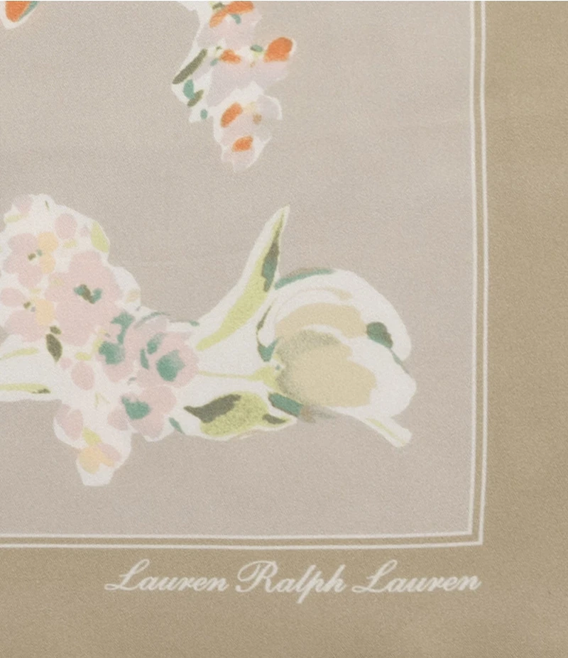 Lauren Ralph Lauren Floral Small Square Scarf