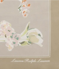 Lauren Ralph Lauren Floral Small Square Scarf