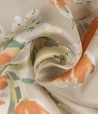 Lauren Ralph Lauren Floral Small Square Scarf