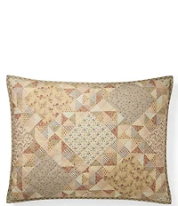 Lauren Ralph Lauren Florence Geometric Floral Diamond Quilted Reversible Sham
