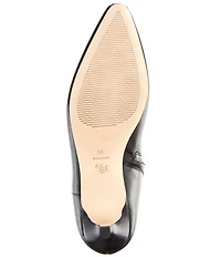 Lauren Ralph Lauren Francesca Calfskin Point Toe Tall Heeled Boots
