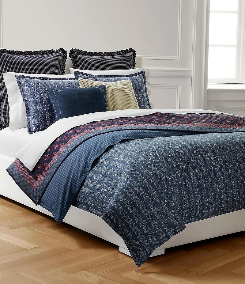 Lauren Ralph Lauren Gena Soft Cotton Reversible Comforter Mini Set