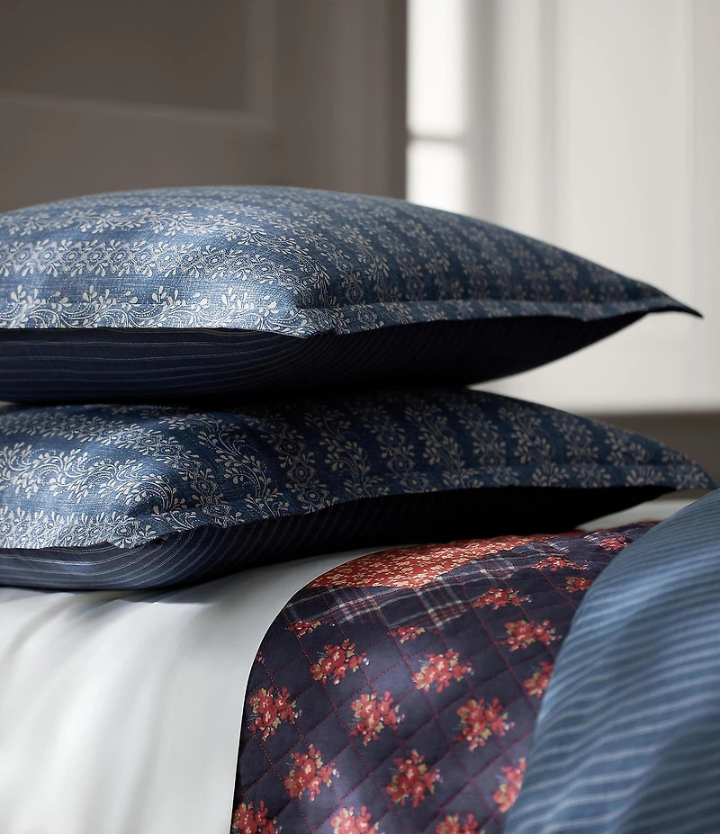 Lauren Ralph Lauren Gena Soft Cotton Reversible Comforter Mini Set