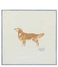 Lauren Ralph Lauren Gifting Golden Retriever Dog Square Scarf