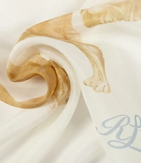 Lauren Ralph Lauren Gifting Golden Retriever Dog Square Scarf