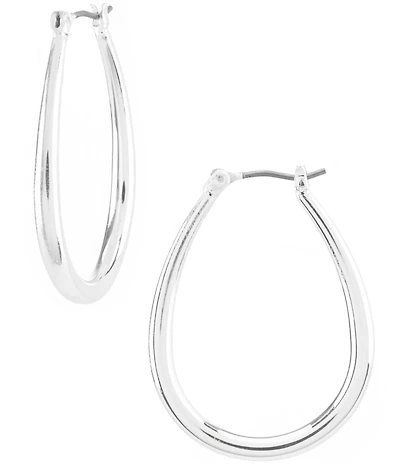 Lauren Ralph Lauren Gold Tear Drop Hoop Earrings