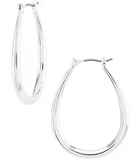 Lauren Ralph Lauren Gold Tear Drop Hoop Earrings