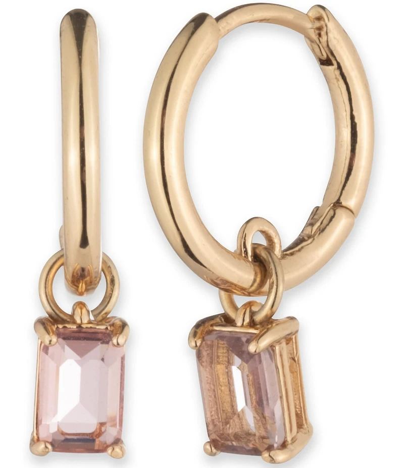 Lauren Ralph Lauren Baguette Hoop Earrings