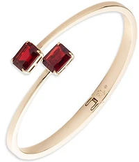 Lauren Ralph Lauren Gold Tone Bypass Bangle Bracelet