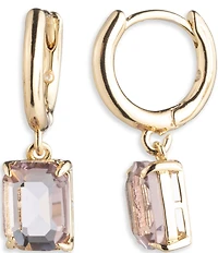 Lauren Ralph Lauren Gold Tone Huggie Drop Earrings