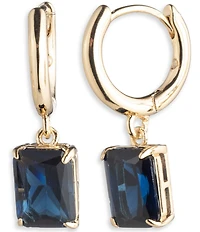 Lauren Ralph Lauren Gold Tone Huggie Drop Earrings