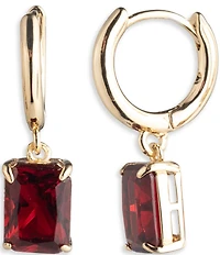 Lauren Ralph Lauren Gold Tone Huggie Drop Earrings