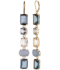 Lauren Ralph Lauren Gold Tone Multi Stone Linear Earrings