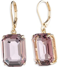 Lauren Ralph Lauren Gold Tone Stone Drop Earrings