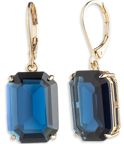 Lauren Ralph Lauren Gold Tone Stone Drop Earrings