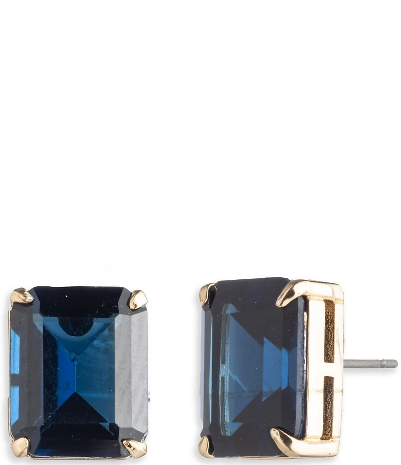 Lauren Ralph Lauren Gold Tone Stone Stud Earrings