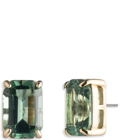 Lauren Ralph Lauren Gold Tone Stone Stud Earrings