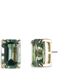 Lauren Ralph Lauren Gold Tone Stone Stud Earrings