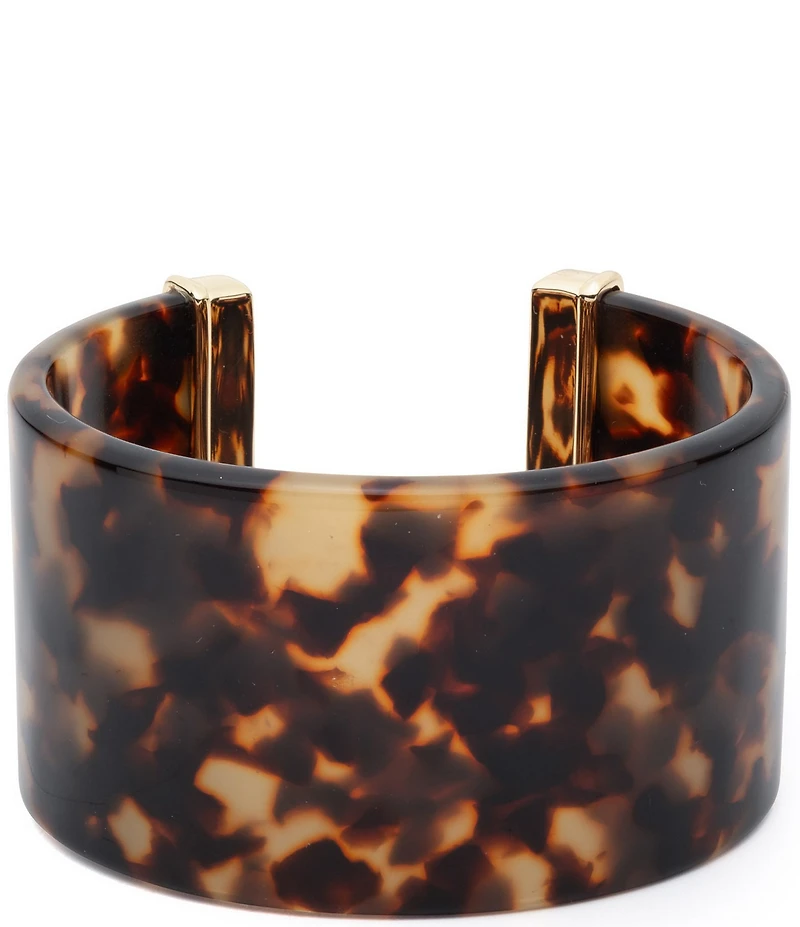 Lauren Ralph Lauren Gold Tone Tortoise Cuff Bracelet