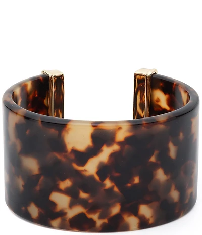 Lauren Ralph Lauren Gold Tone Tortoise Cuff Bracelet