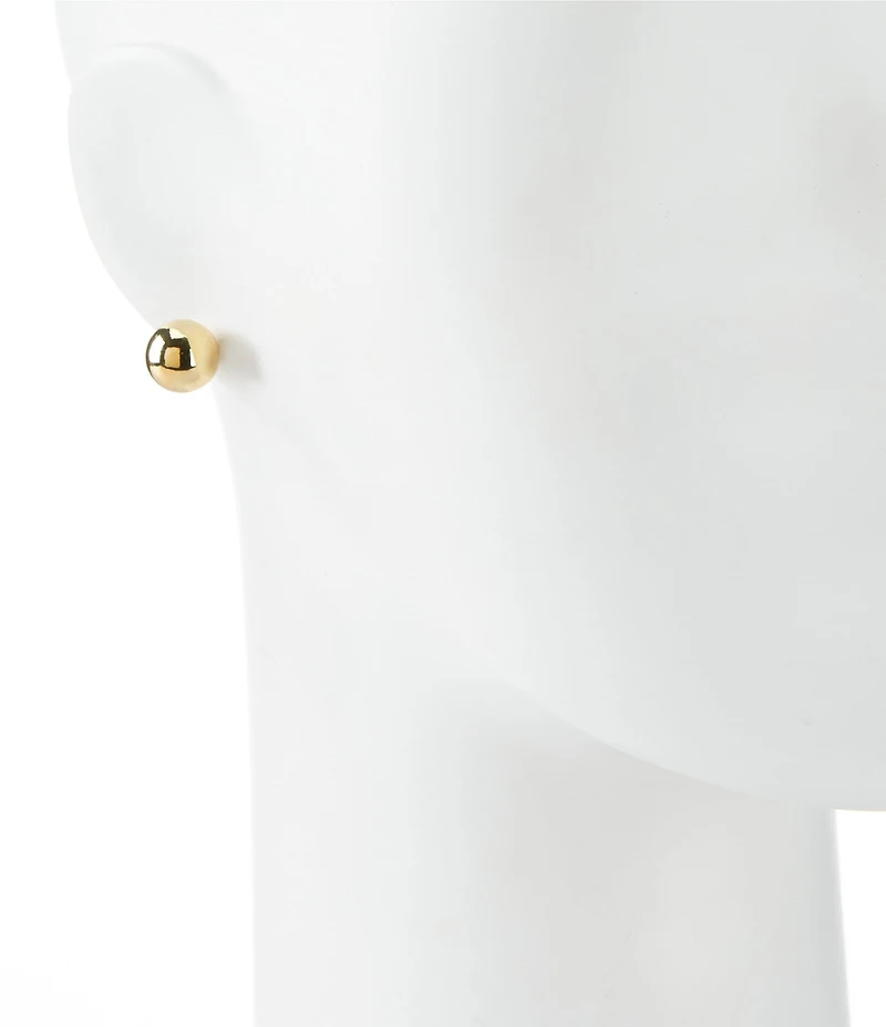 Lauren Ralph Lauren Gold-Tone Ball Stud Earrings