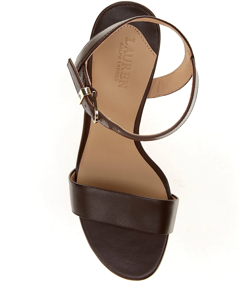 Lauren Ralph Lauren Gwen Nappa Leather Dress Sandals