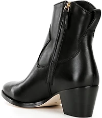 Lauren Ralph Lauren Harpher Leather Booties