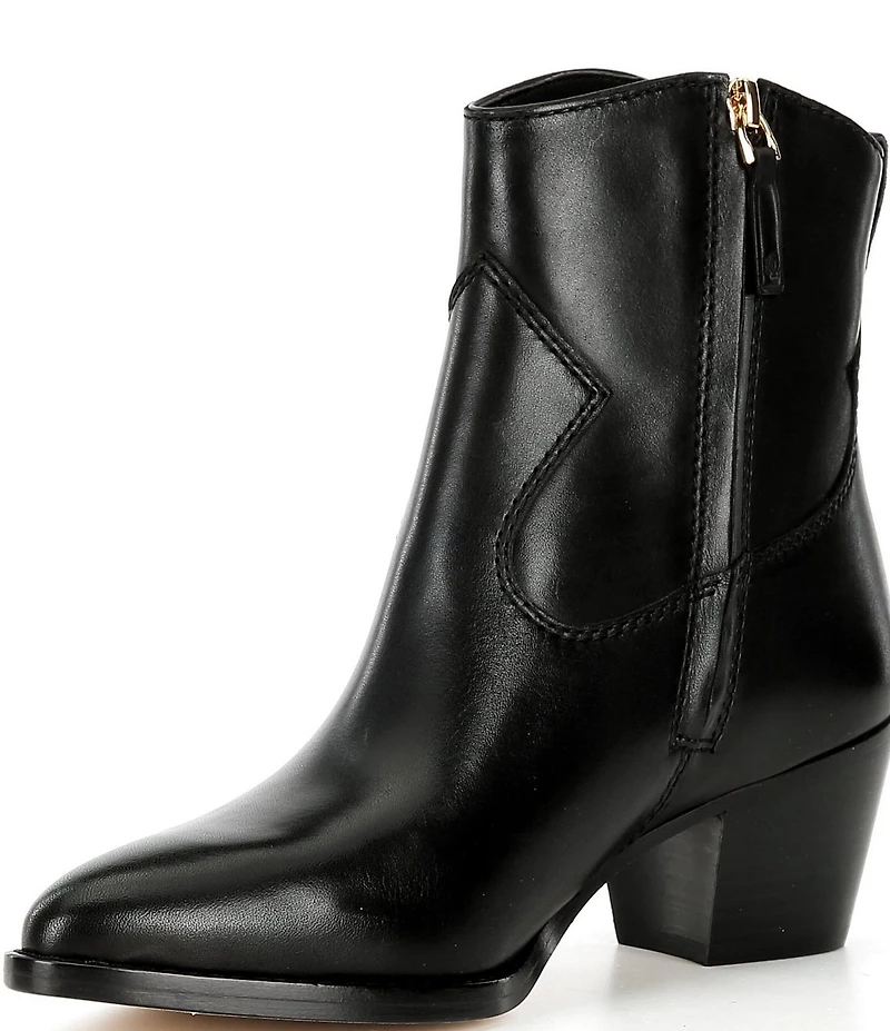 Lauren Ralph Lauren Harpher Leather Booties