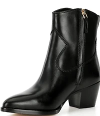 Lauren Ralph Lauren Harpher Leather Booties